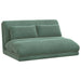 Scaun de podea Verde Mării 110 x 82 x 55 cm Catifea - WALTI WALTI