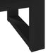 Masă de cafea NOAIN Negru 119 x 60 x 40 cm Lemn masiv de pin - WALTI WALTI