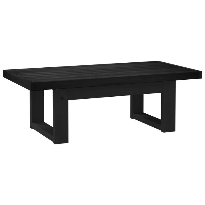 Masă de cafea NOAIN Negru 119 x 60 x 40 cm Lemn masiv de pin - WALTI WALTI