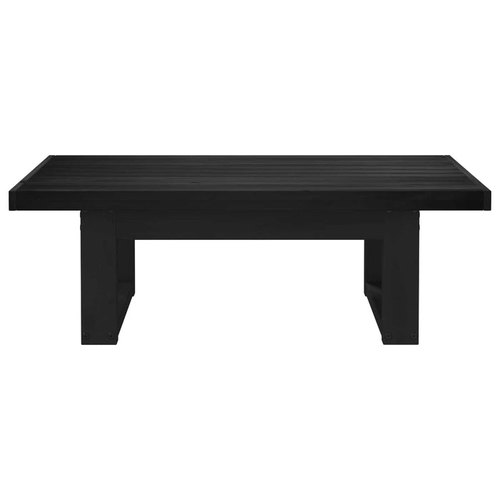 Masă de cafea NOAIN Negru 119 x 60 x 40 cm Lemn masiv de pin - WALTI WALTI