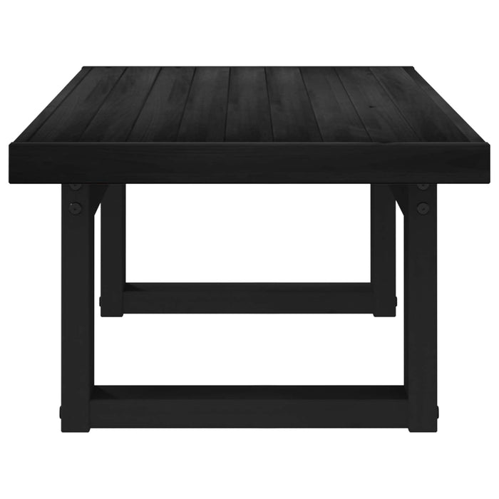 Masă de cafea NOAIN Negru 119 x 60 x 40 cm Lemn masiv de pin - WALTI WALTI