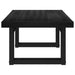 Masă de cafea NOAIN Negru 119 x 60 x 40 cm Lemn masiv de pin - WALTI WALTI