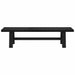 Bancă de Dining NOAIN 180 x 41 x 45 cm Lemn masiv de pin Negru - WALTI WALTI