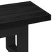 Bancă de Dining NOAIN 180 x 41 x 45 cm Lemn masiv de pin Negru - WALTI WALTI