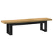 Bancă de Dining NOAIN 160 x 41 x 45 cm Lemn masiv de pin - WALTI WALTI