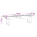 Bancă de Dining NOAIN 160 x 41 x 45 cm Lemn masiv de pin - WALTI WALTI