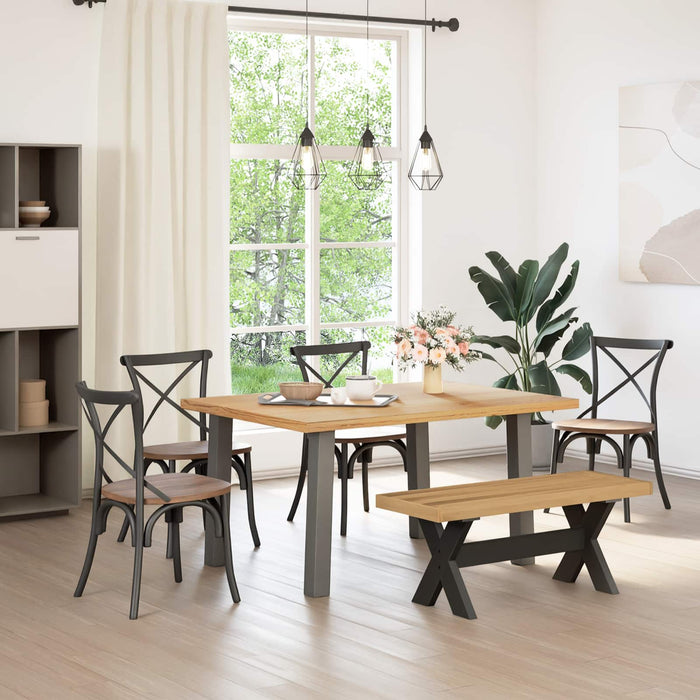 Bancă de Dining NOAIN 120 x 41 x 45 cm Lemn masiv de pin - WALTI WALTI