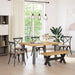 Bancă de Dining NOAIN 120 x 41 x 45 cm Lemn masiv de pin - WALTI WALTI