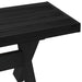 Bancă de Dining NOAIN 120 x 41 x 45 cm Lemn masiv de pin Negru - WALTI WALTI