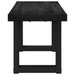 Bancă de Dining NOAIN 120 x 41 x 45 cm Lemn masiv de pin Negru - WALTI WALTI