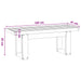 Bancă de Dining NOAIN 120 x 41 x 45 cm Lemn masiv de pin Negru - WALTI WALTI