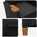 Scaun reclinabil cu placă pentru ceai Negru 62 x 64 x 112 cm - WALTI WALTI