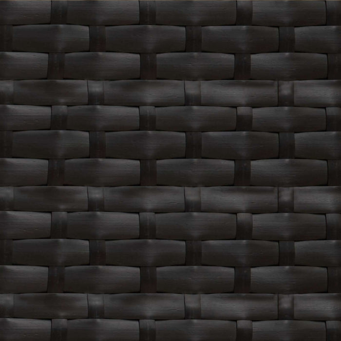 Set de canapele pentru grădină cu pernă 2 pcs Negru și Crem - WALTI WALTI