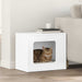 Casa pentru pisici Alb 51 x 30 x 42 cm Lemn compozit - WALTI WALTI