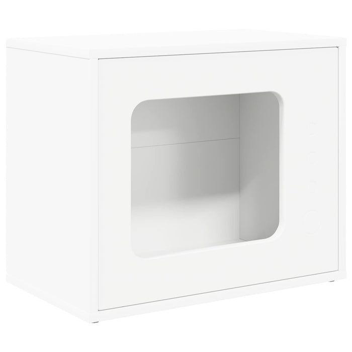 Casa pentru pisici Alb 51 x 30 x 42 cm Lemn compozit - WALTI WALTI