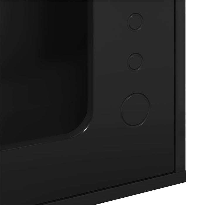 Casa pentru pisici Negru 51 x 30 x 42,5 cm Lemn compozit - WALTI WALTI