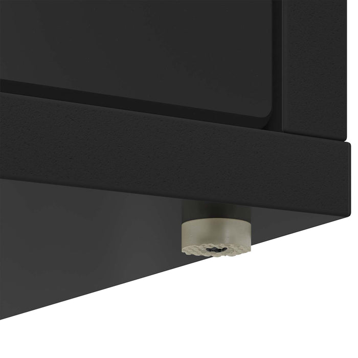 Casa pentru pisici Negru 51 x 30 x 42,5 cm Lemn compozit - WALTI WALTI
