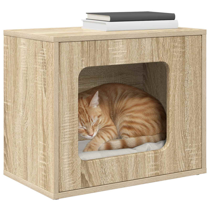 Casa pentru pisici Sonoma 51 x 30 x 42,5 cm Lemn compozit - WALTI WALTI