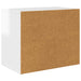 Casa pentru pisici Alb Lucios 51 x 30 x 42,5 cm Lemn compozit - WALTI WALTI