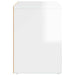 Casa pentru pisici Alb Lucios 51 x 30 x 42,5 cm Lemn compozit - WALTI WALTI