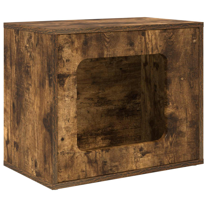 Casa pentru pisici Stejar fumuriu 51 x 30 x 42,5 cm - WALTI WALTI