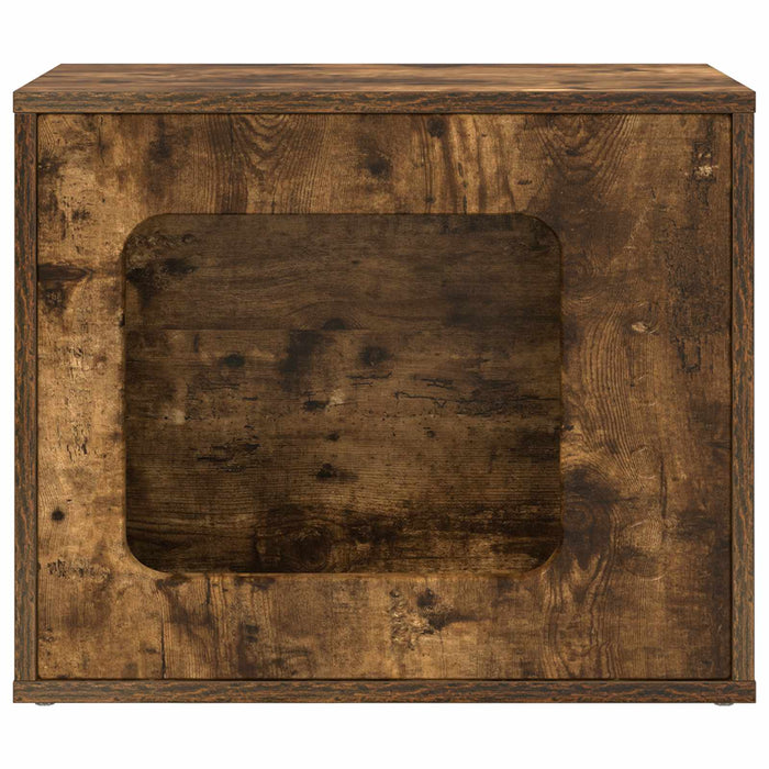 Casa pentru pisici Stejar fumuriu 51 x 30 x 42,5 cm - WALTI WALTI