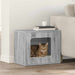 Casa pentru pisici Gri Sonoma 51 x 30 x 42,5 cm Lemn compozit - WALTI WALTI