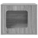 Casa pentru pisici Gri Sonoma 51 x 30 x 42,5 cm Lemn compozit - WALTI WALTI