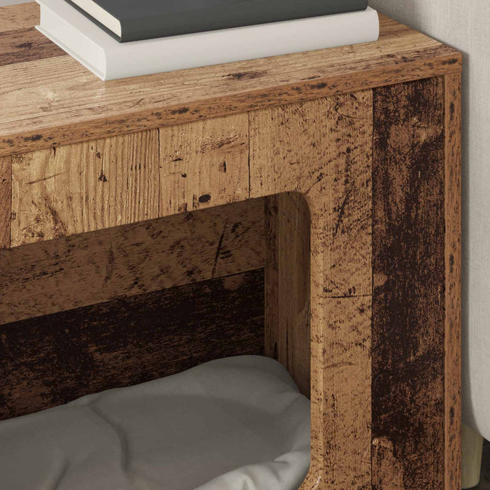 Casa pentru pisici Lemn vechi 51 x 30 x 42,5 cm Lemn compozit - WALTI WALTI