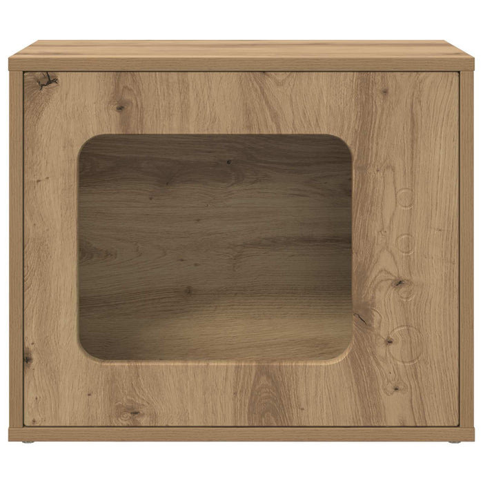 Casa pentru pisici Stejar artizanal 51 x 30 x 42,5 cm - WALTI WALTI