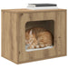 Casa pentru pisici Stejar artizanal 51 x 30 x 42,5 cm - WALTI WALTI