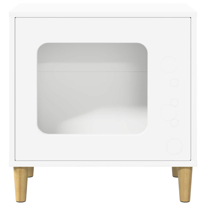 Casa pentru pisici Alb 51 x 30 x 52 cm Lemn compozit - WALTI WALTI