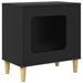 Casa pentru pisici Negru 51 x 30 x 52 cm Lemn compozit - WALTI WALTI
