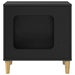 Casa pentru pisici Negru 51 x 30 x 52 cm Lemn compozit - WALTI WALTI