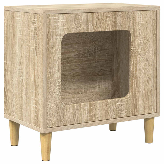 Casa pentru pisici Sonoma 51 x 30 x 52 cm Lemn compozit - WALTI WALTI
