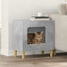 Casa pentru pisici Beton 51 x 30 x 52 cm Lemn compozit - WALTI WALTI