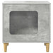 Casa pentru pisici Beton 51 x 30 x 52 cm Lemn compozit - WALTI WALTI