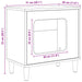 Casa pentru pisici Beton 51 x 30 x 52 cm Lemn compozit - WALTI WALTI