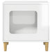 Casa pentru pisici Alb Lucios 51 x 30 x 52 cm Lemn compozit - WALTI WALTI