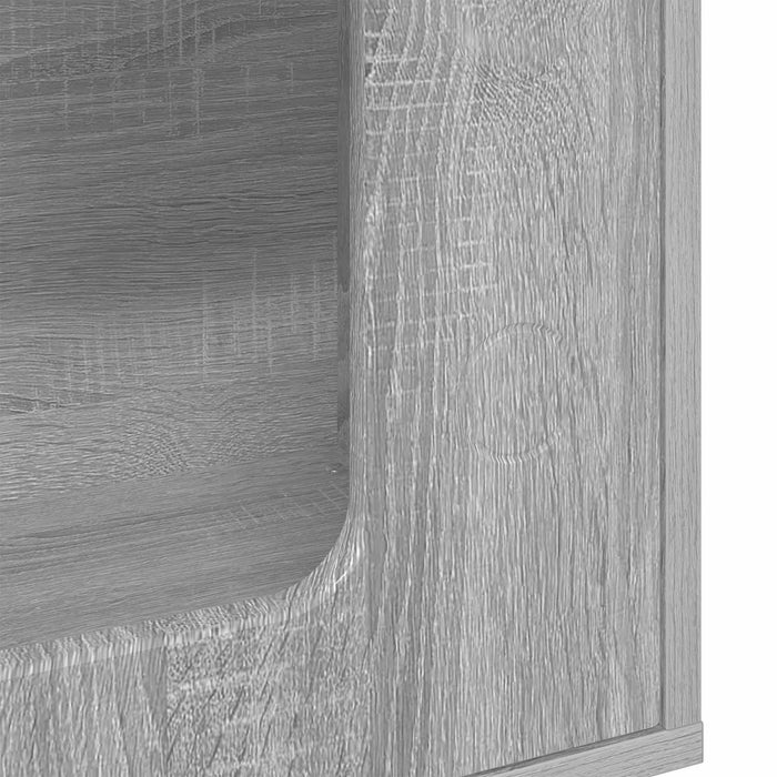 Casa pentru pisici Gri Sonoma 51 x 30 x 52 cm Lemn compozit - WALTI WALTI