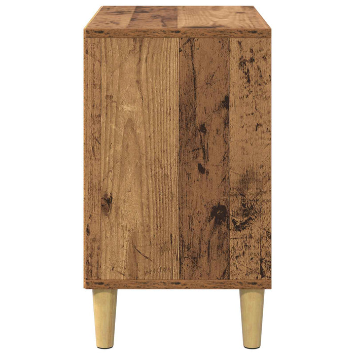 Casa pentru pisici Lemn vechi 51 x 30 x 52 cm Lemn compozit - WALTI WALTI