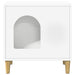 Casa pentru pisici Alb 51 x 30 x 52 cm Lemn compozit - WALTI WALTI