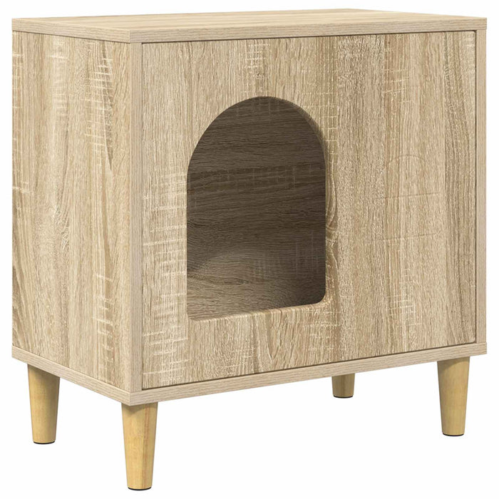 Casa pentru pisici Sonoma 51 x 30 x 52 cm Lemn compozit - WALTI WALTI