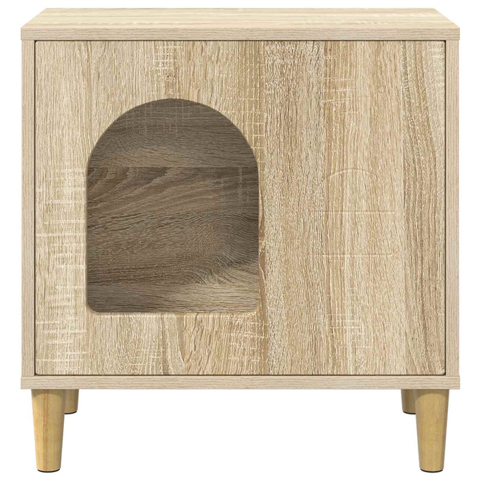 Casa pentru pisici Sonoma 51 x 30 x 52 cm Lemn compozit - WALTI WALTI