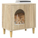 Casa pentru pisici Sonoma 51 x 30 x 52 cm Lemn compozit - WALTI WALTI