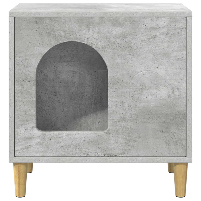 Casa pentru pisici Beton 51 x 30 x 52 cm Lemn compozit - WALTI WALTI