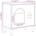 Casa pentru pisici Beton 51 x 30 x 52 cm Lemn compozit - WALTI WALTI