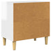 Casa pentru pisici Alb Lucios 51 x 30 x 52 cm Lemn compozit - WALTI WALTI