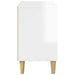 Casa pentru pisici Alb Lucios 51 x 30 x 52 cm Lemn compozit - WALTI WALTI