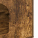 Casa pentru pisici Stejar fumuriu 51 x 30 x 52 cm Lemn compozit - WALTI WALTI